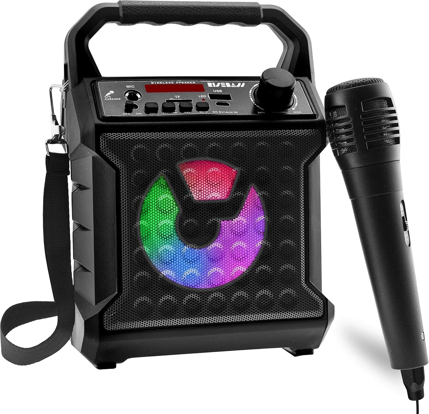 Kids Portable Karaoke Machine & Microphone
