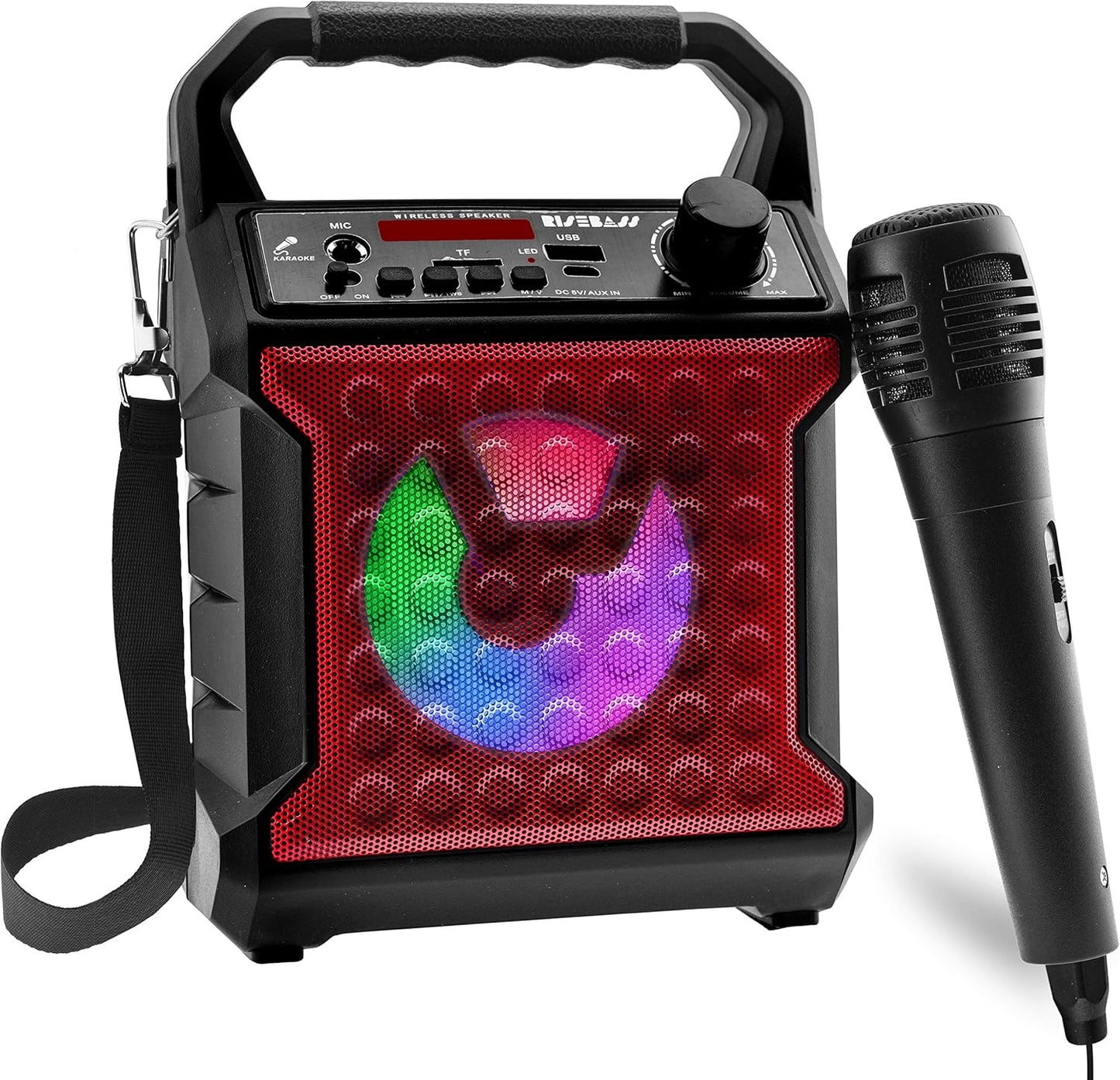 Kids Portable Karaoke Machine & Microphone