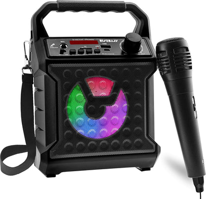 Kids Portable Karaoke Machine & Microphone