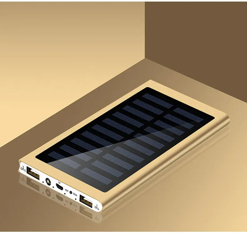Portable 20000mAh Solar Power Bank