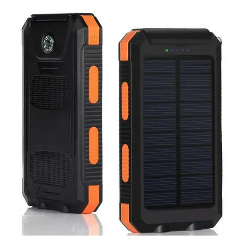 Portable Waterproof 20000mah Solar Power Bank