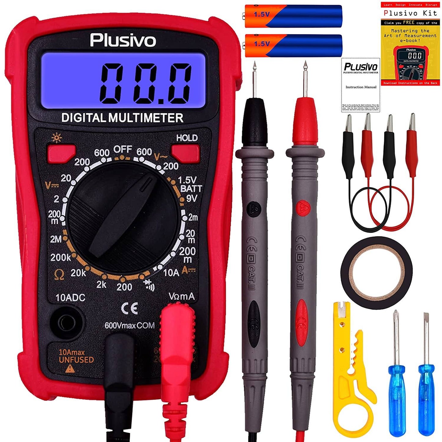 Pool testing digital multimeter for led light testing